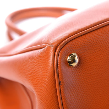 Prada Saffiano Lux Large Tote Papaya 16 of 16
