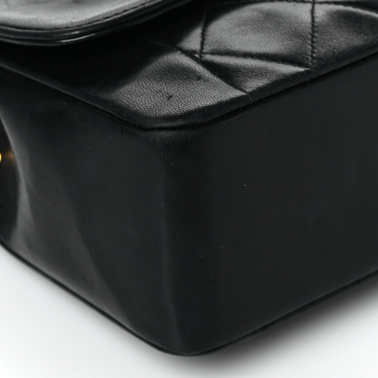 Chanel Lambskin Quilted Small Single Flap Black 8 of 9