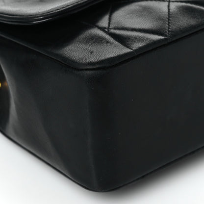 Chanel Lambskin Quilted Small Single Flap Black 8 of 9