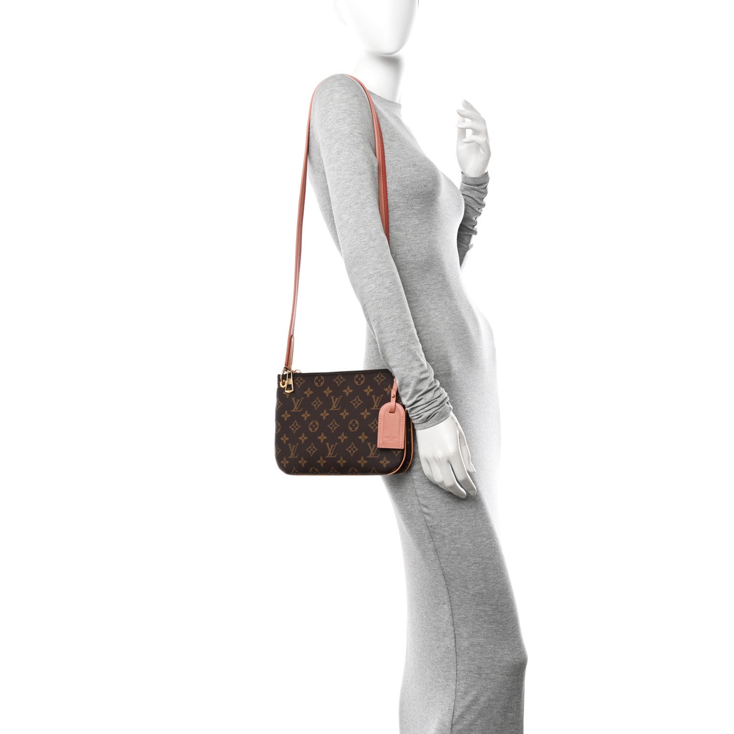 Louis Vuitton Monogram Lorette Vieux Rose 2 of 10