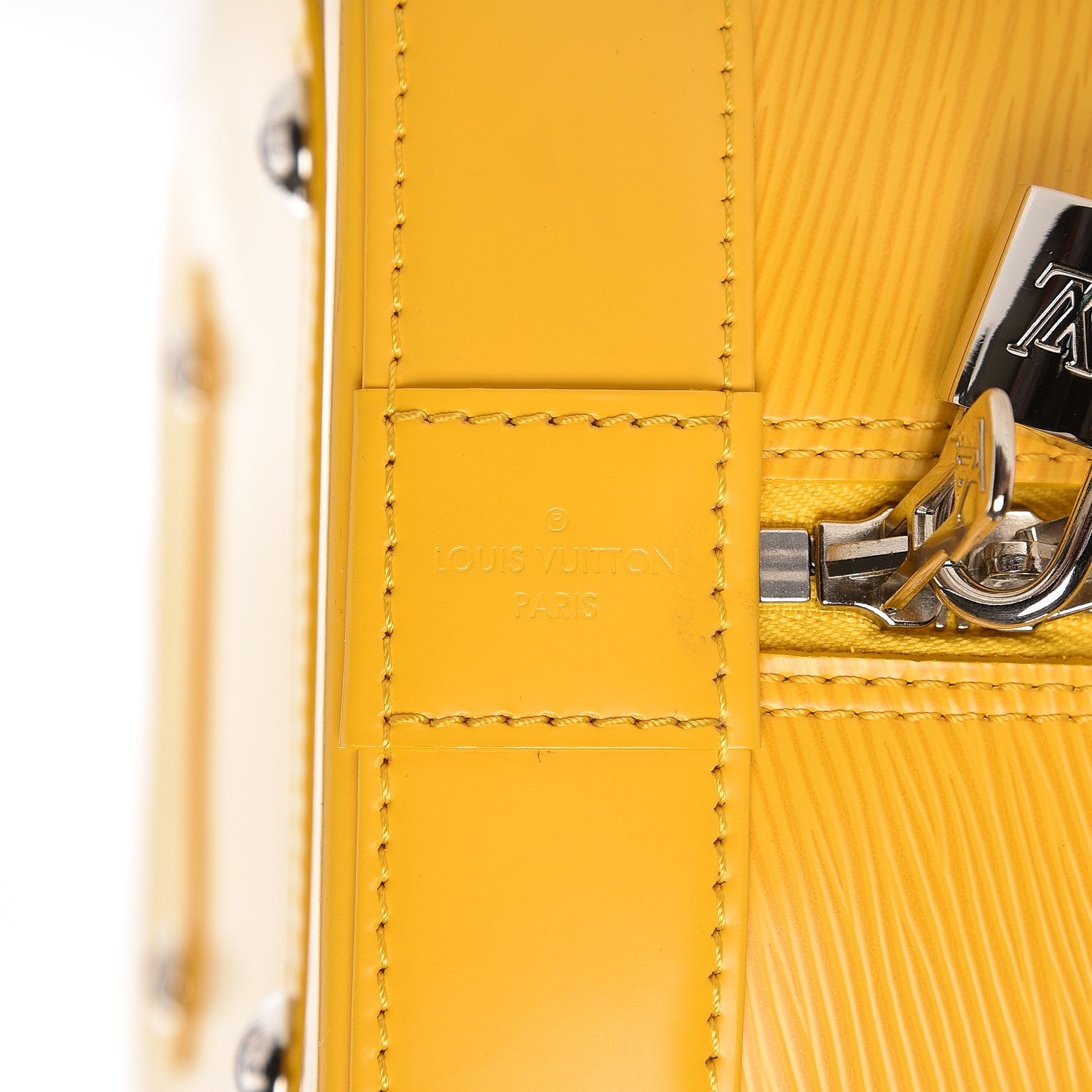 Louis Vuitton Epi Alma GM Citron 7 of 13