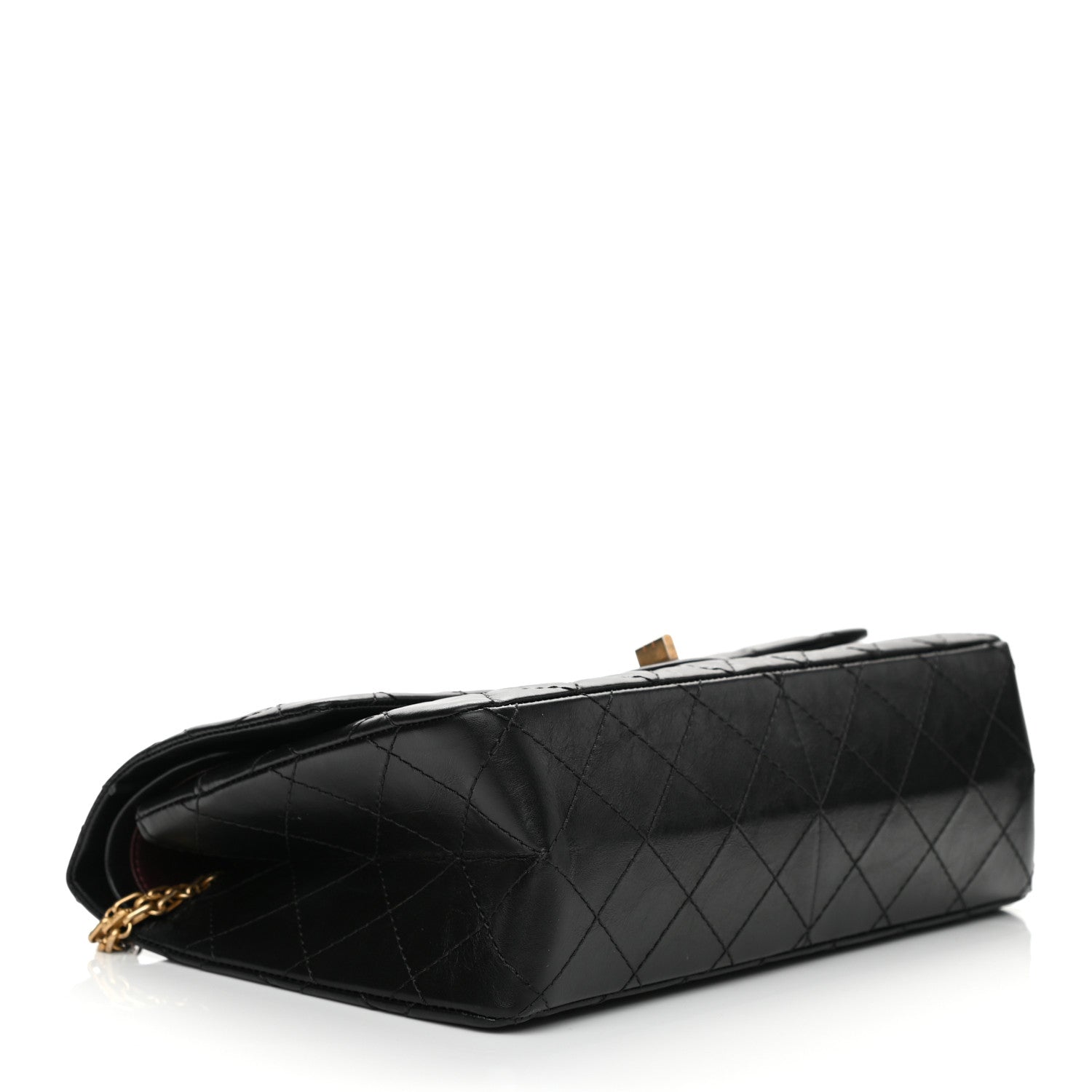 Chanel Aged Calfskin Quilted 2.55 Reissue 226 Flap Black 4 of 13