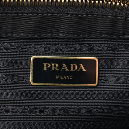 Prada Nylon Tessuto Impuntu Quilted Shoulder Bag Black 6 of 14