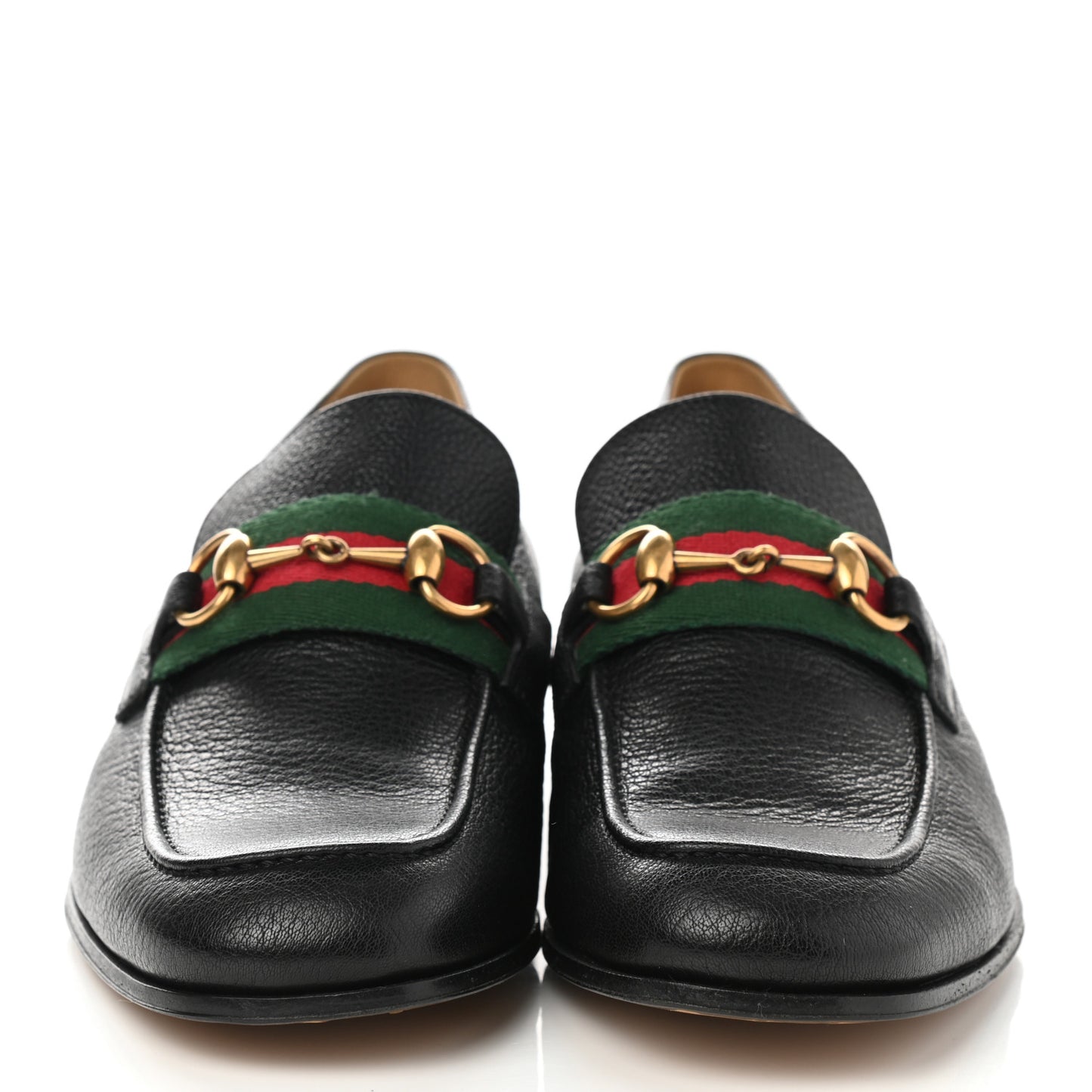 Havely Kid Web Mens Horsebit Loafers 8.5 Black