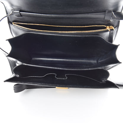 Celine Box Calfskin Medium Classic Box Flap Bag Black 5 of 23