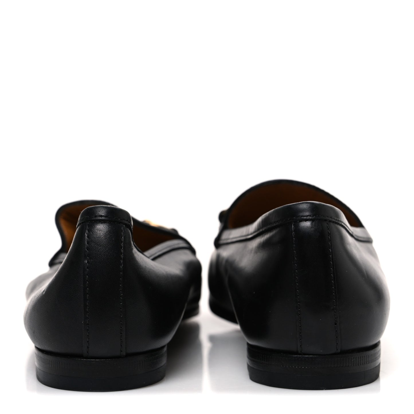Calfskin Womens Jordaan Loafers 36 Black