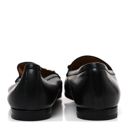 Gucci Calfskin Womens Jordaan Loafers 36 Black 6 of 11