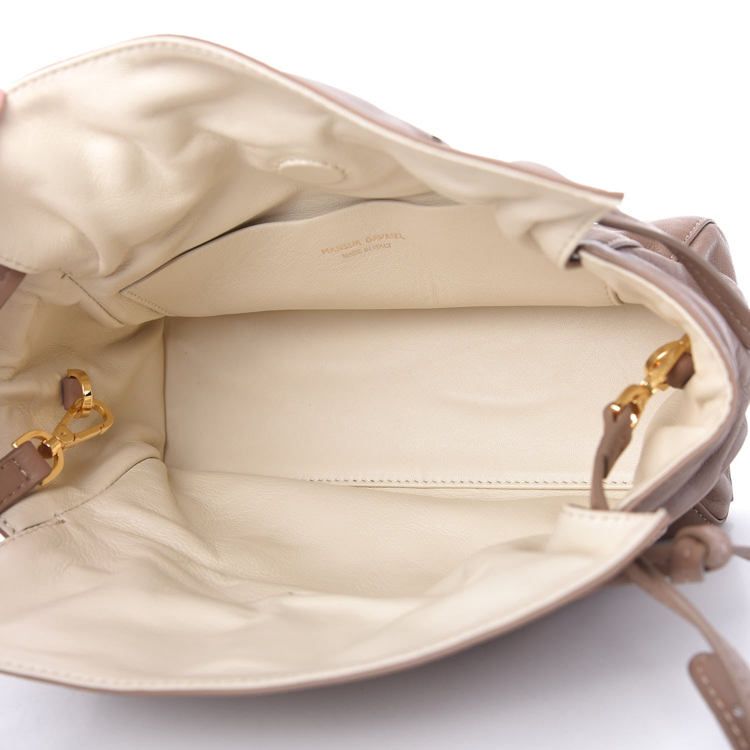 Mansur Gavriel Lambskin Mini Protea Bag Biscotto 5 of 9