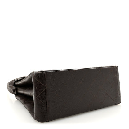 Chanel Caviar Quilted Medium Kelly Flap Brown 4 of 9