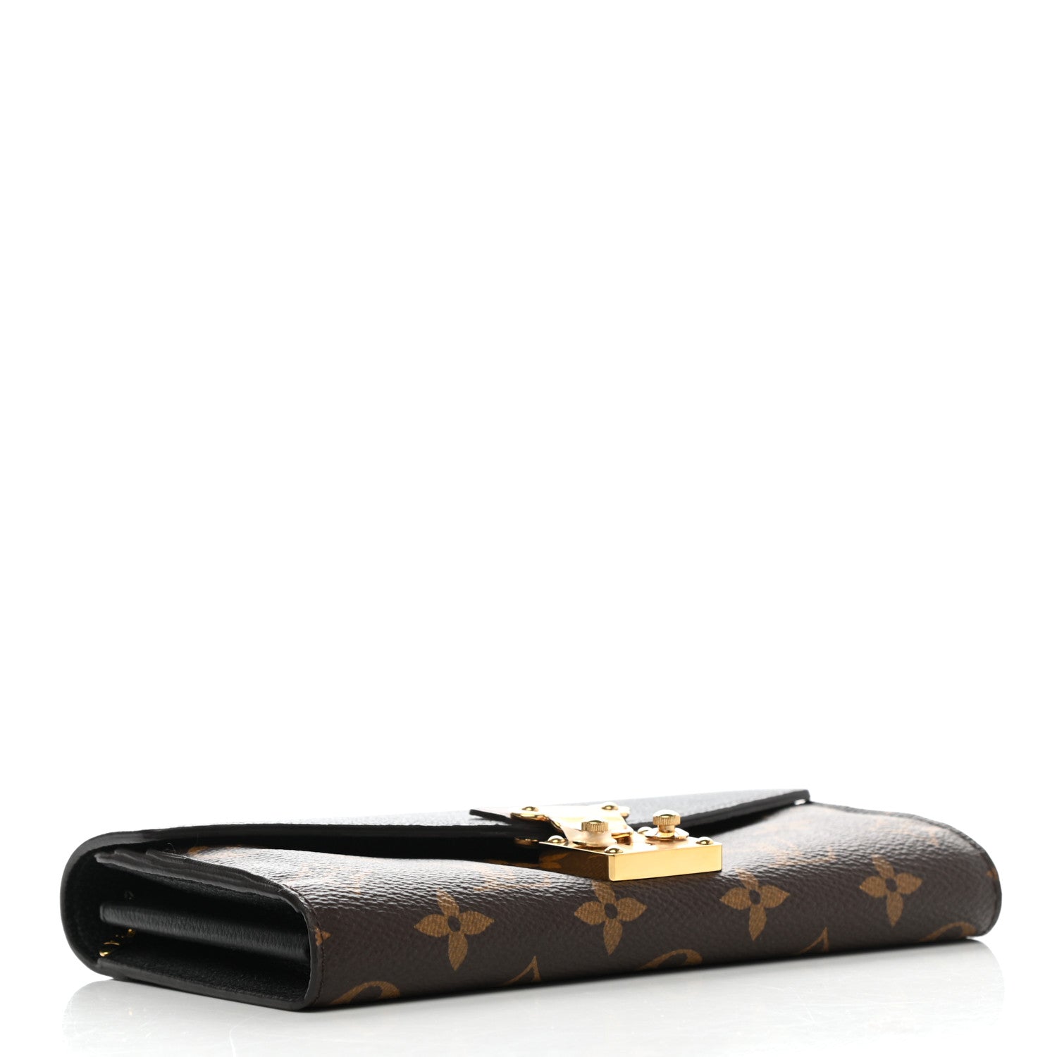 Louis Vuitton Monogram Pallas Wallet Black 4 of 7