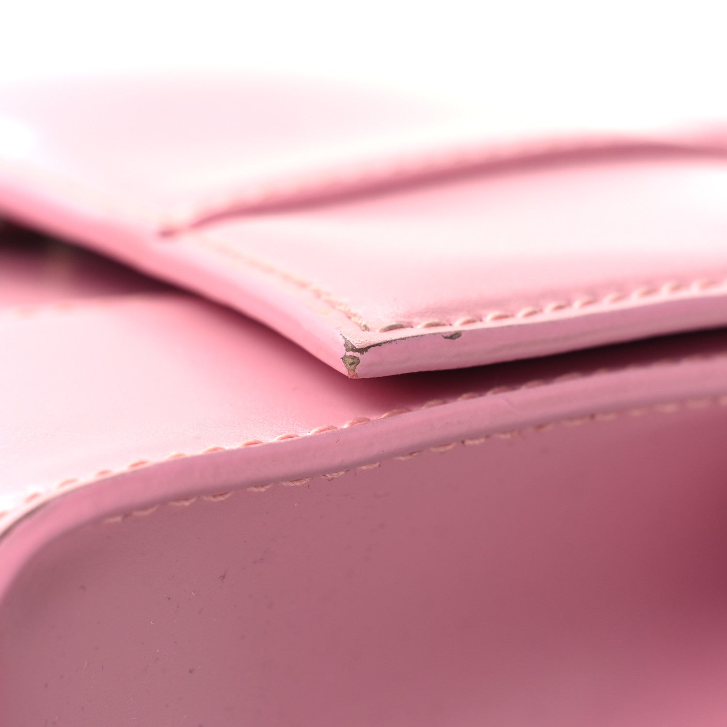 Balenciaga Shiny Box Calfskin Tonal B Hourglass Top Handle Bag XS Candy Pink 10 of 14