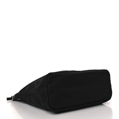 Prada Tessuto Nylon Saffiano Tote Black 3 of 7