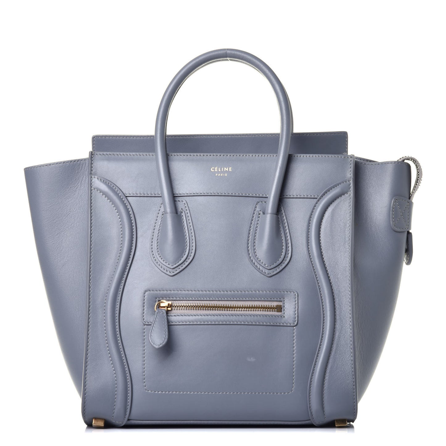 Palmelato Calfskin Micro Luggage Grey