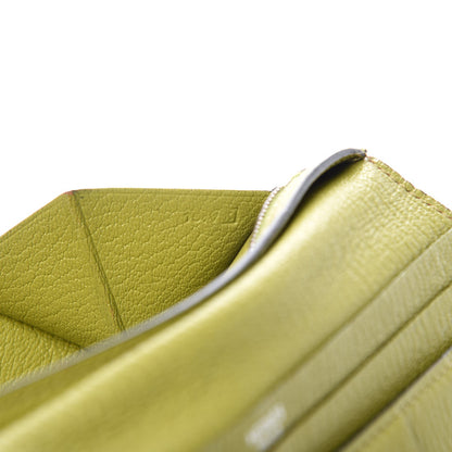 Hermes Chevre Mysore Bearn Wallet Vert Anis 6 of 18