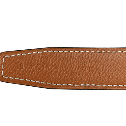 Hermes Epsom Swift 24mm Constance H Belt 90 36 Gold Black 4 of 6