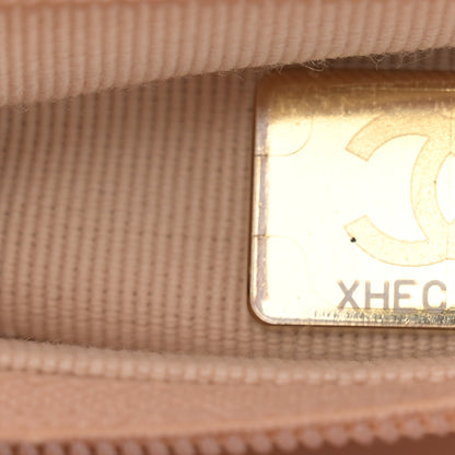 Chanel Shiny Aged Calfskin Quilted Nano Kelly Shopper Beige 7 of 10