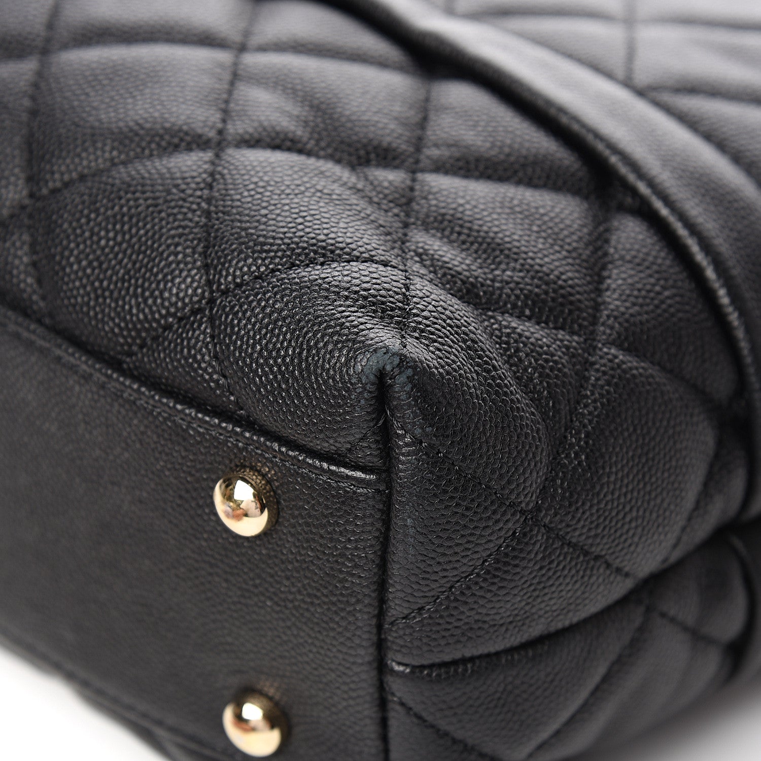 Chanel Caviar Quilted Rolled Up Tote Black 11 of 13