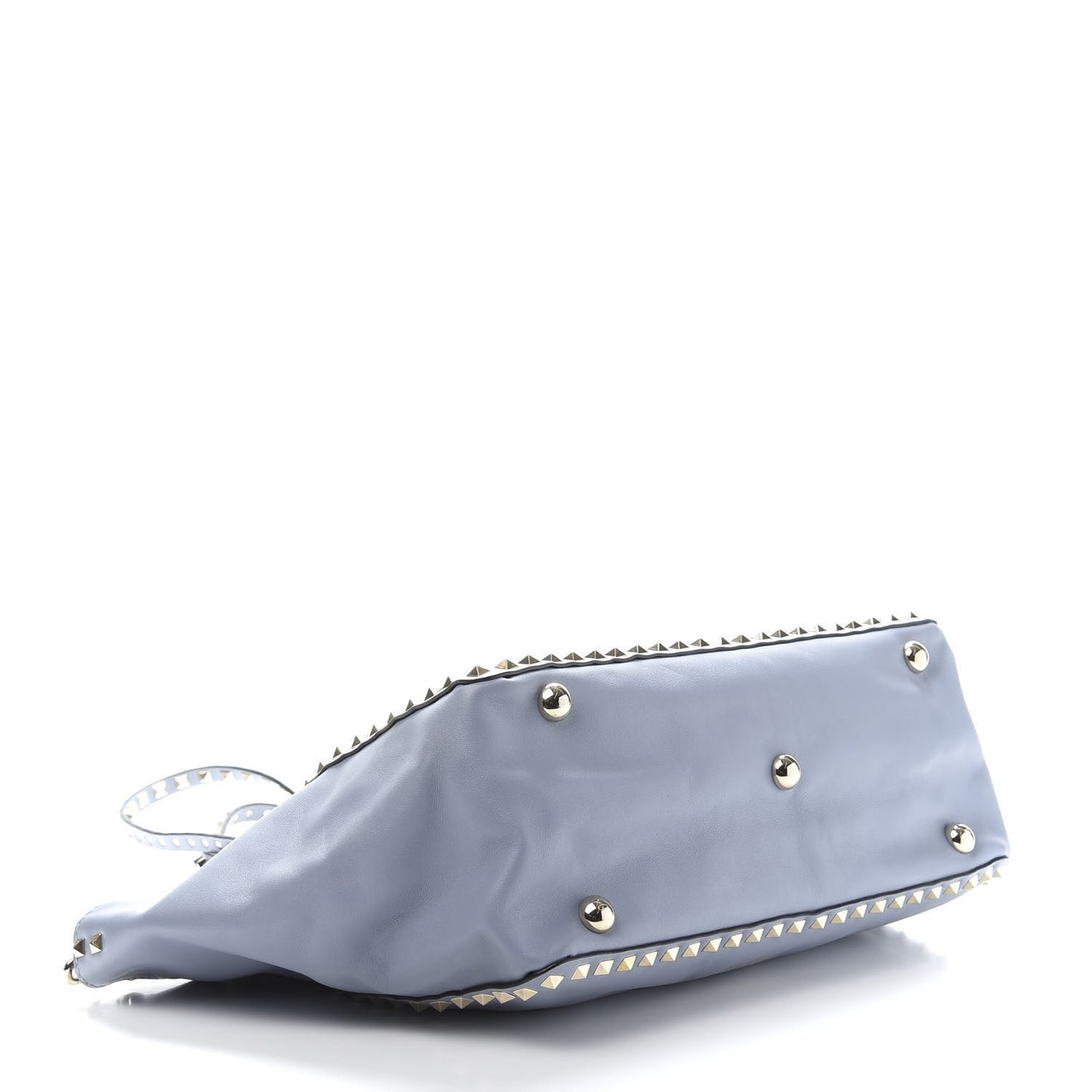 Vitello Medium Rockstud Tote London Stone