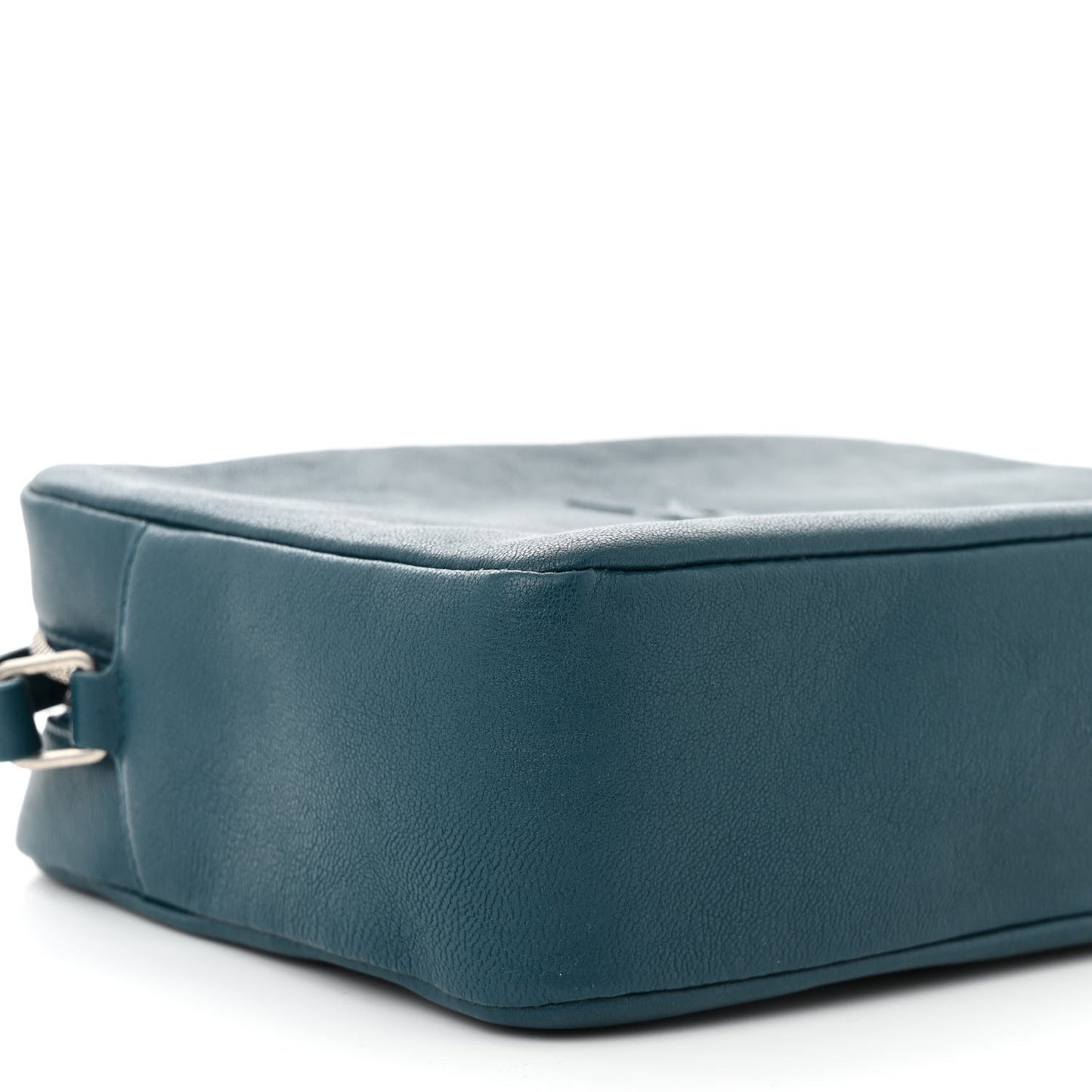 Lambskin Monogram Small Lou Camera Bag Peacock