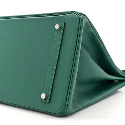 Hermes Epsom Birkin 35 Malachite 9 of 11