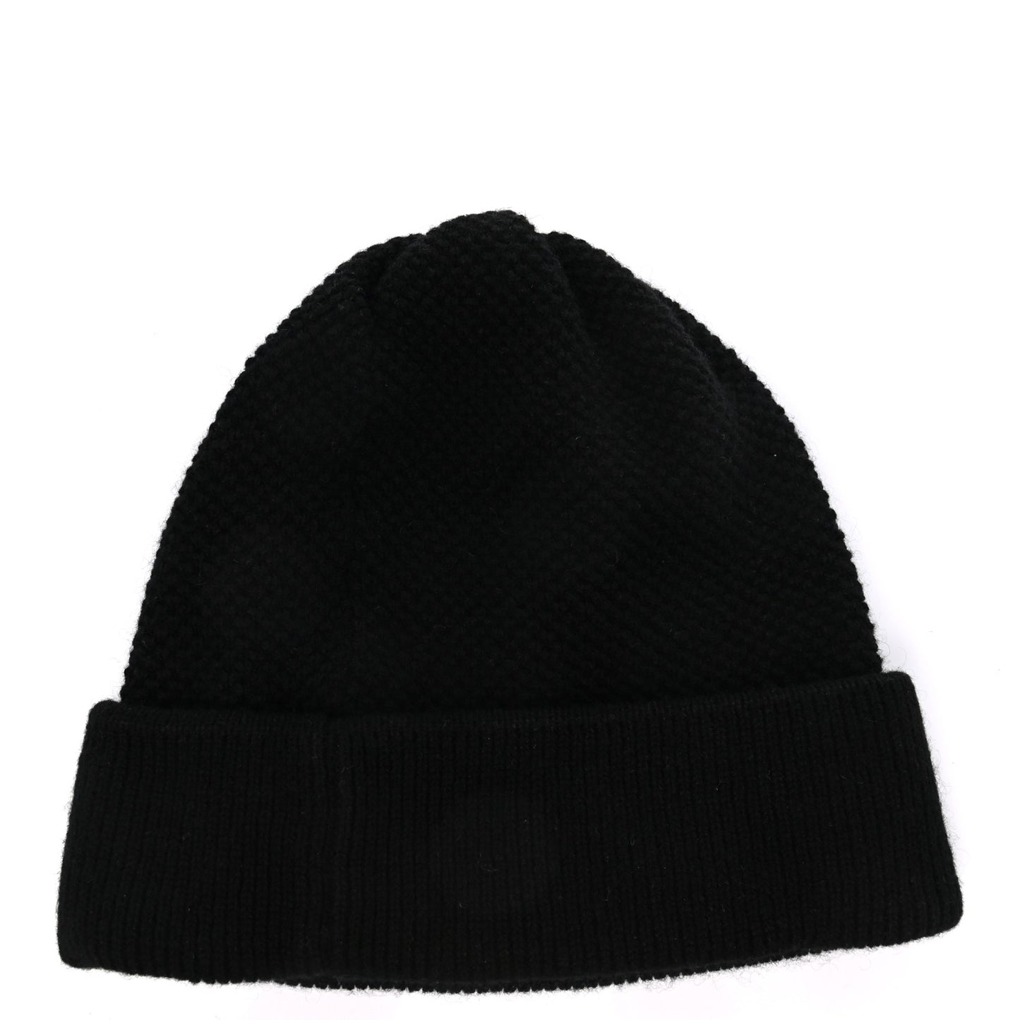 Cashmere CC Logo Beanie Hat Black