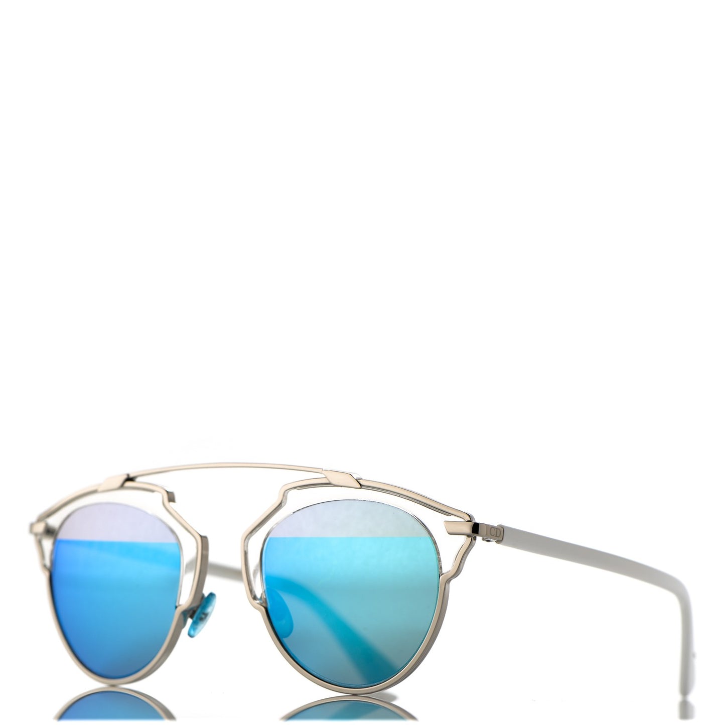 Mirrored So Real Sunglasses Silver