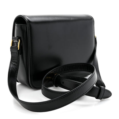 Celine Shiny Calfskin Teen Triomphe Black 3 of 13