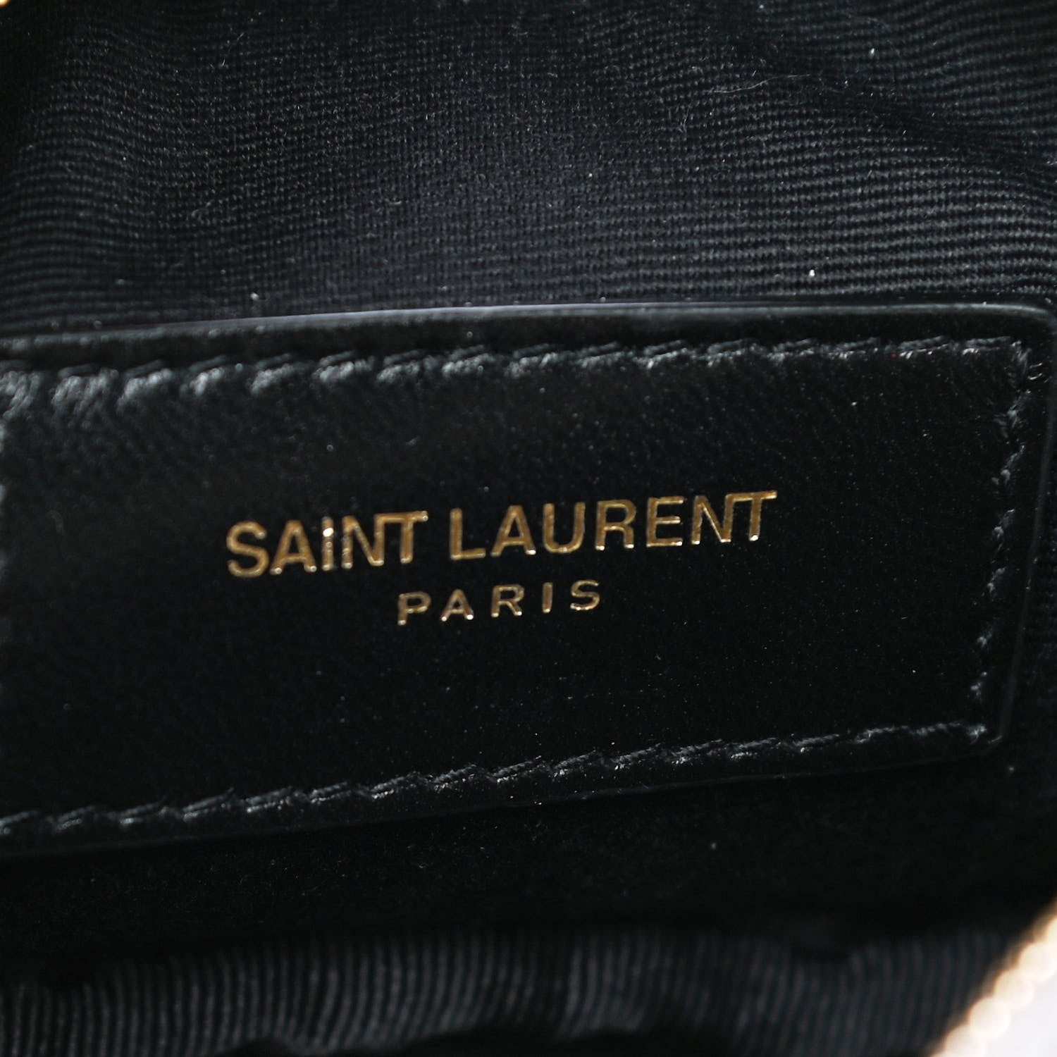 Saint Laurent Grain De Poudre Matelasse Monogram Baby Lou Camera Bag Fog 7 of 7