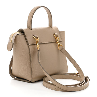 Celine Grained Calfskin Pico Belt Bag Light Taupe 3 of 9