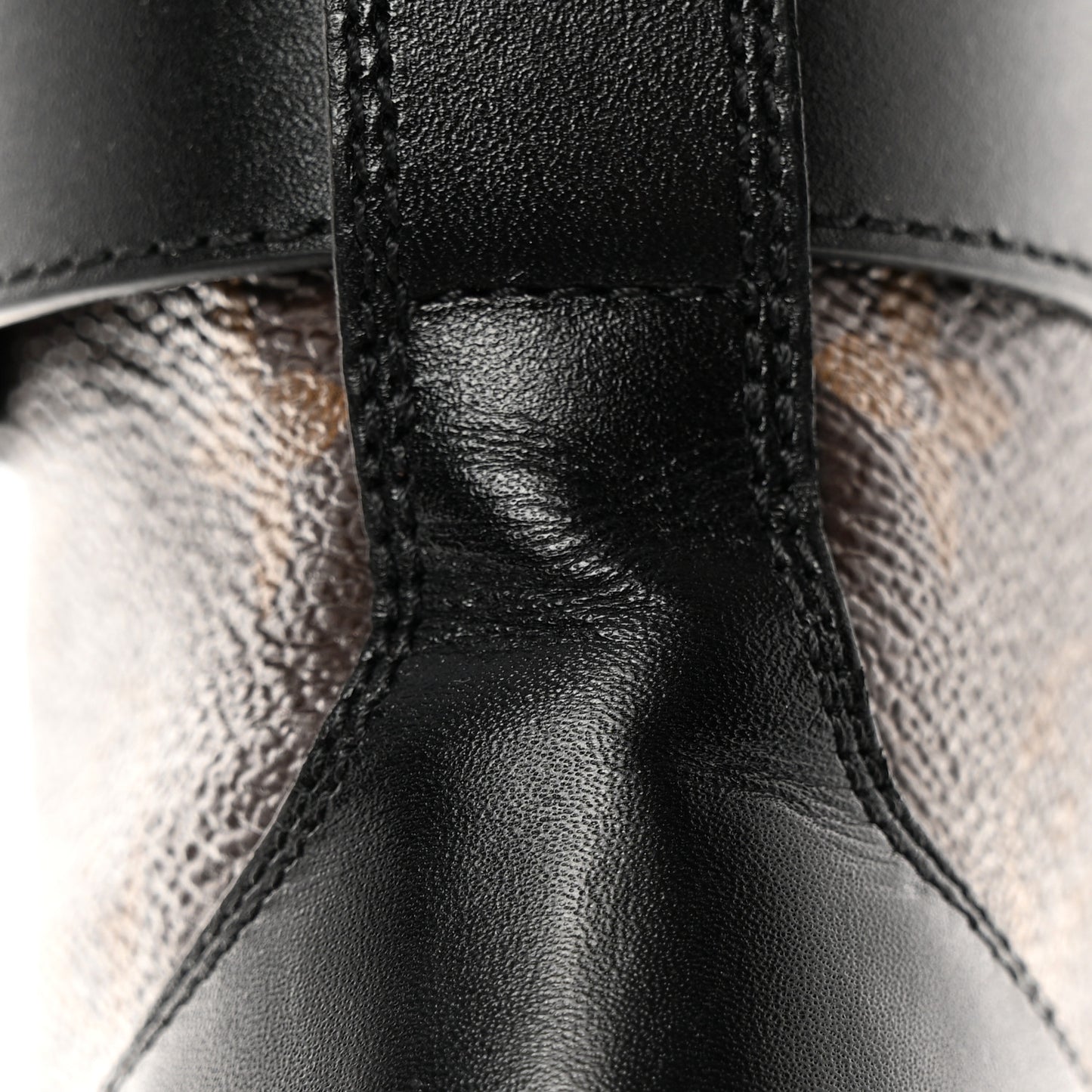 Calfskin Monogram Wonderland Flat Ranger Boots 39 Black