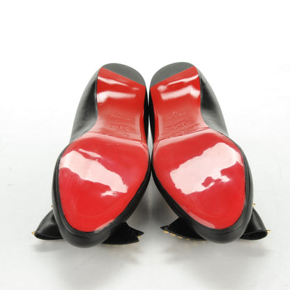 Christian Louboutin Nappa Ballalarina Flats 37 Black 5 of 6