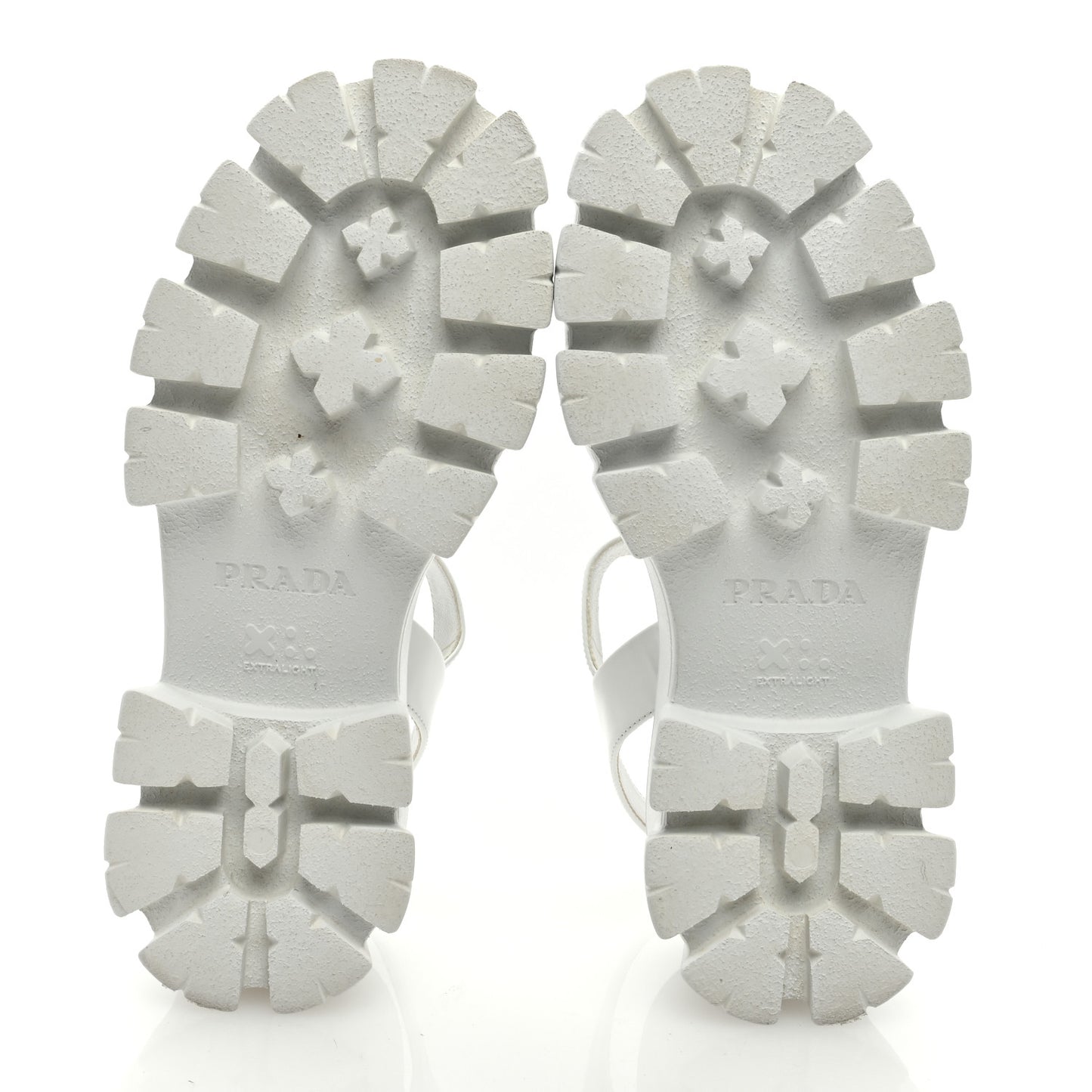 Spazzolato Monolith 55mm Sandals 35 White