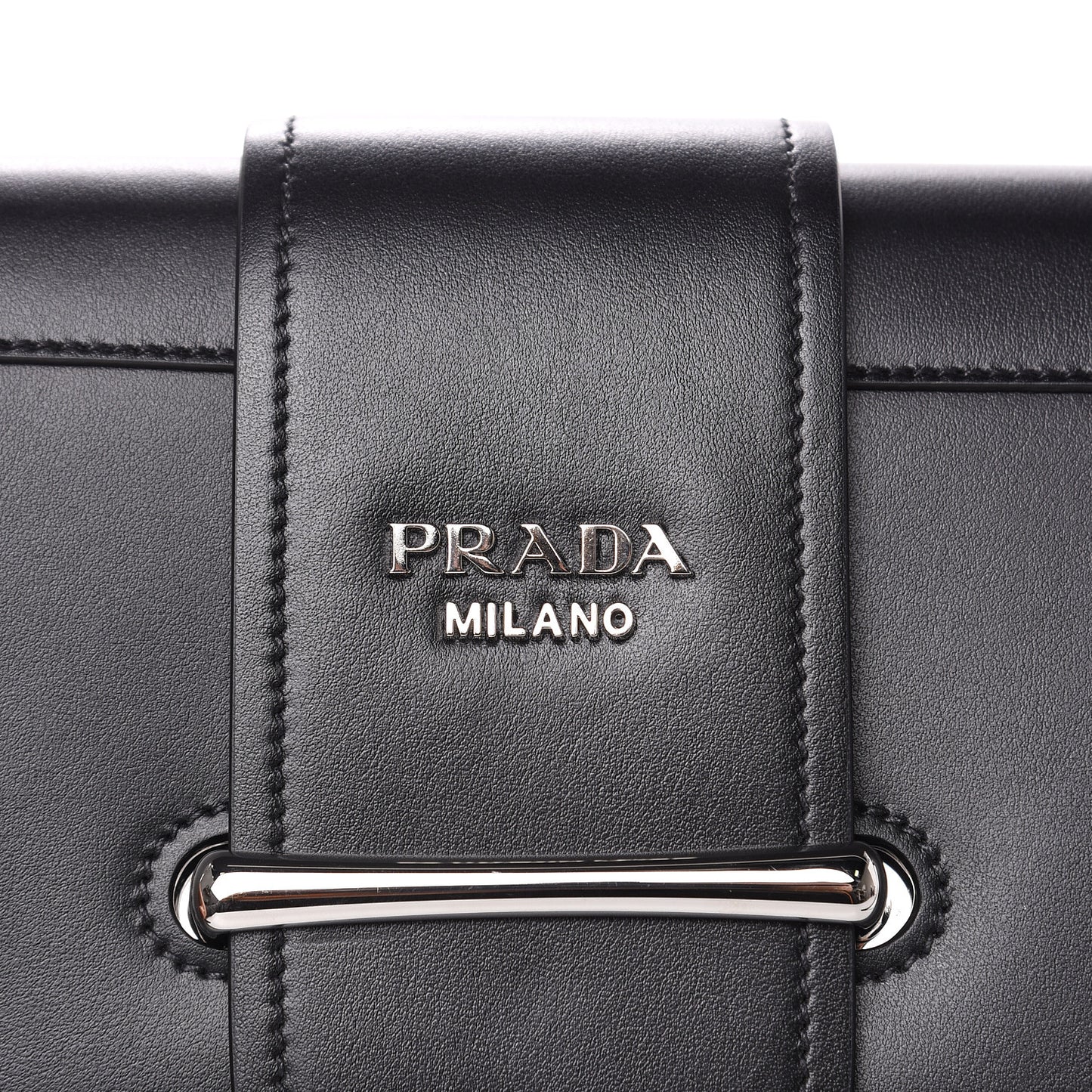 City Calfskin Sidonie Shoulder Bag Black