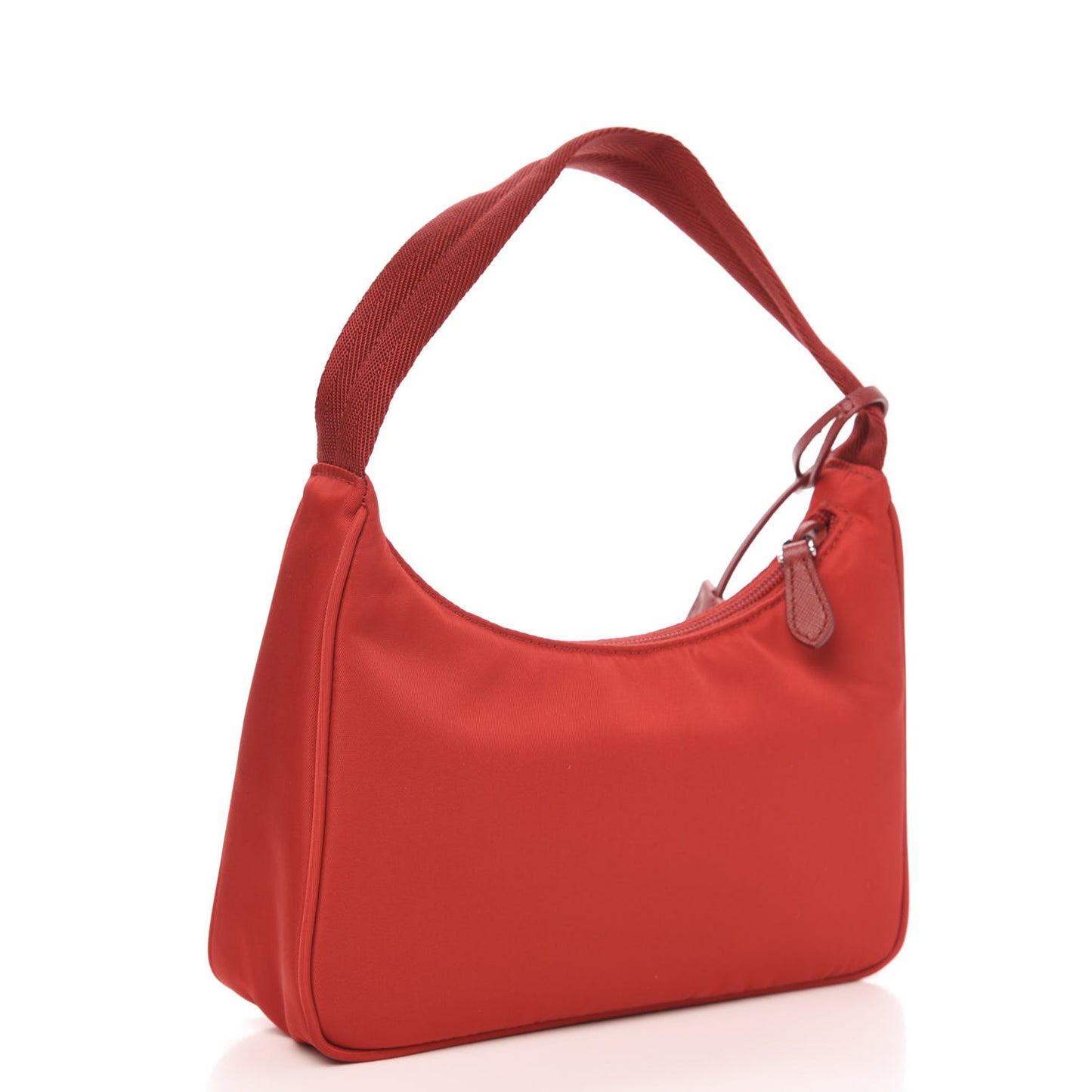 Tessuto Nylon Mini Re-Edition 2000 Bag Rosso