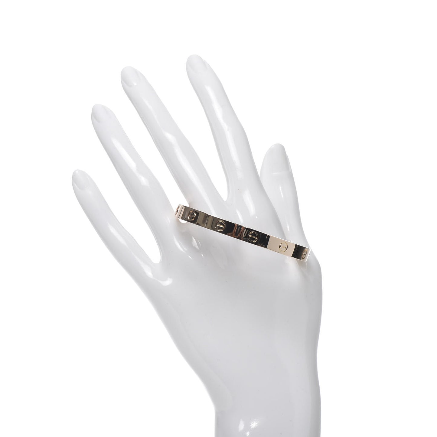 18K Pink Gold LOVE Bracelet 17