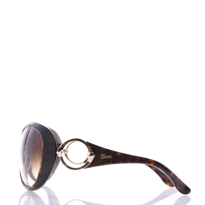Gucci Oval Sunglasses Tortoise 2 of 7