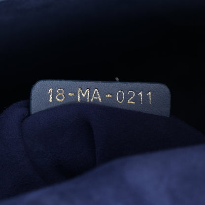 Christian Dior Lambskin Cannage Gradient Small My ABCDior Lady Dior Indigo Blue 6 of 8