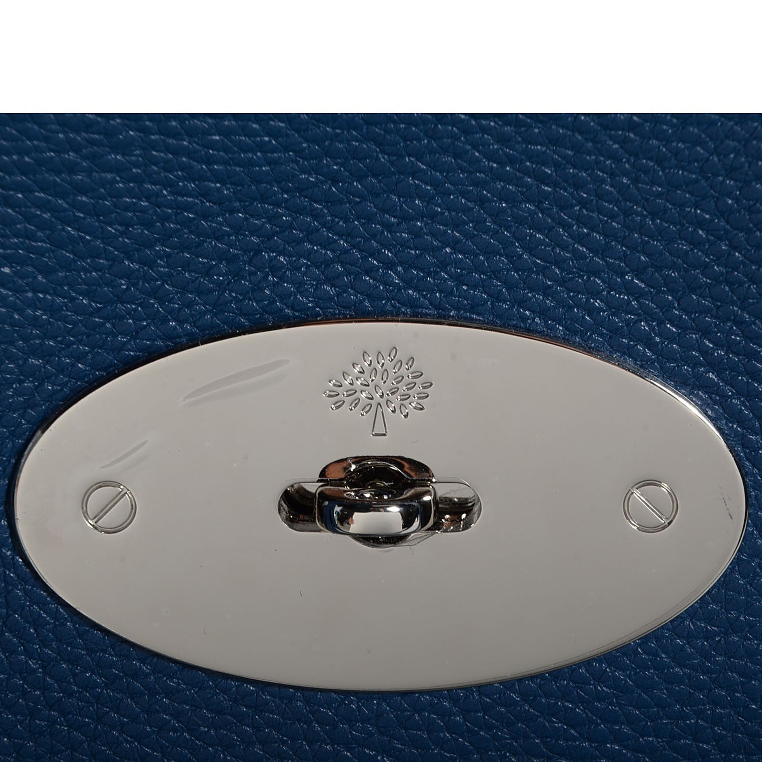 Mulberry Classic Grain Small Bayswater Sea Blue 12 of 12