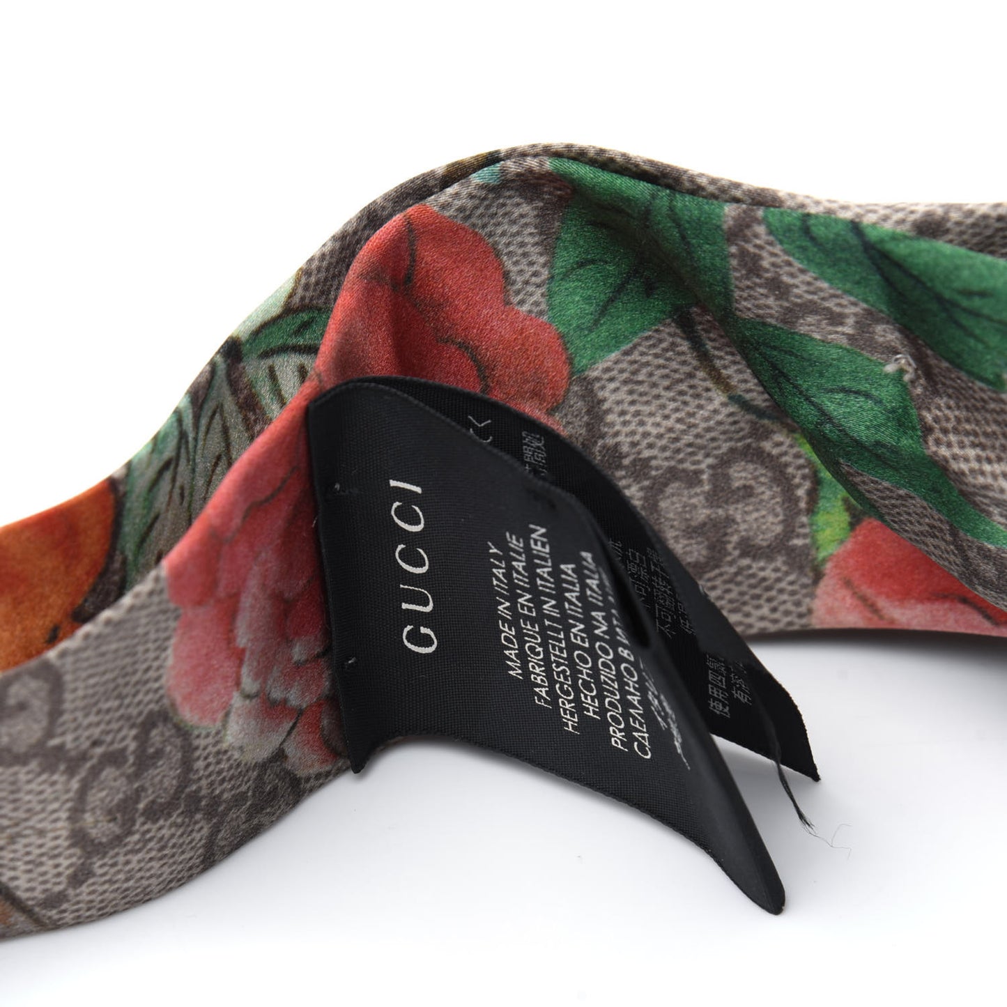 Silk Monogram Tian Print Tiana Duchesse Headband