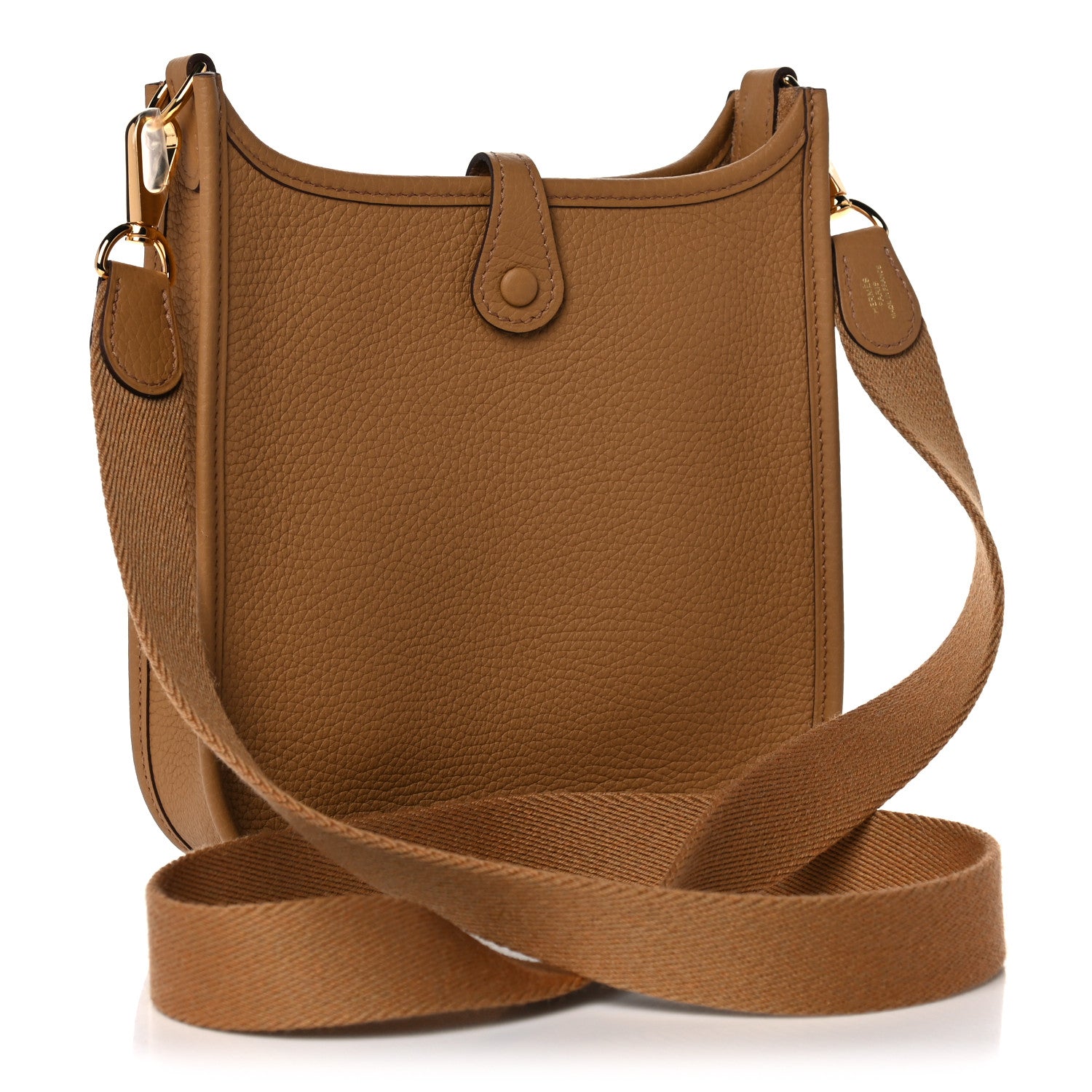 Hermes Taurillon Clemence Evelyne TPM Biscuit 3 of 11