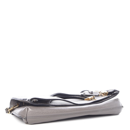 Tom Ford Grained Calfskin Alix Shoulder Bag Graphite 6 of 12