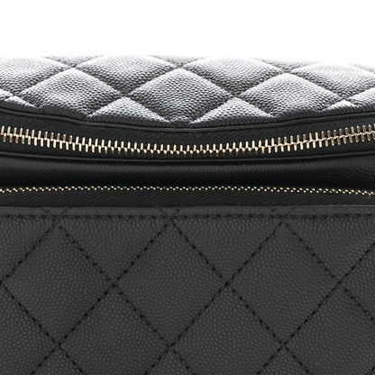 Chanel Caviar Quilted Business Affinity Waist Belt Bag Black 8 of 10