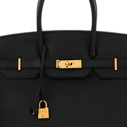 Hermes Togo Birkin 35 Black 8 of 17