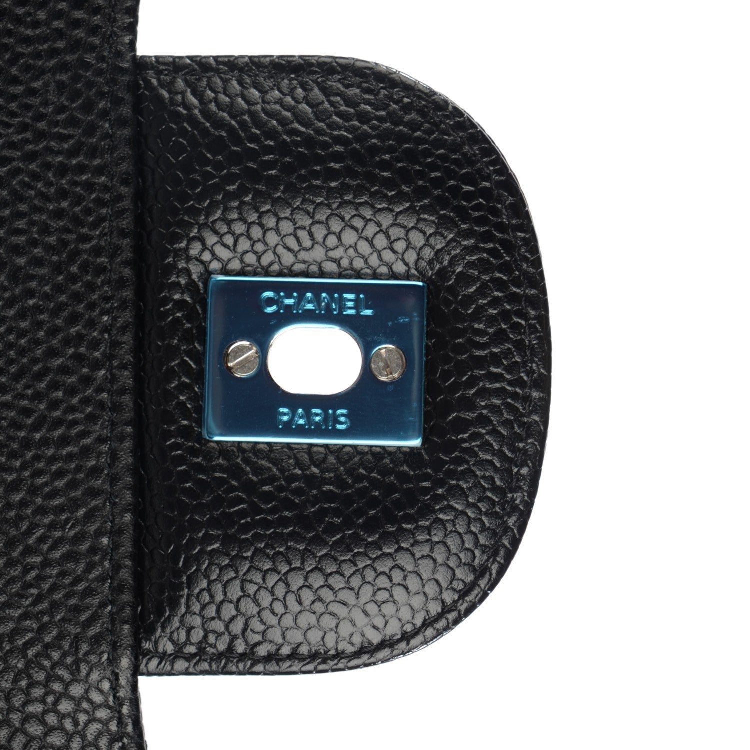 Chanel Caviar Quilted Jumbo Double Flap Black 7 of 8