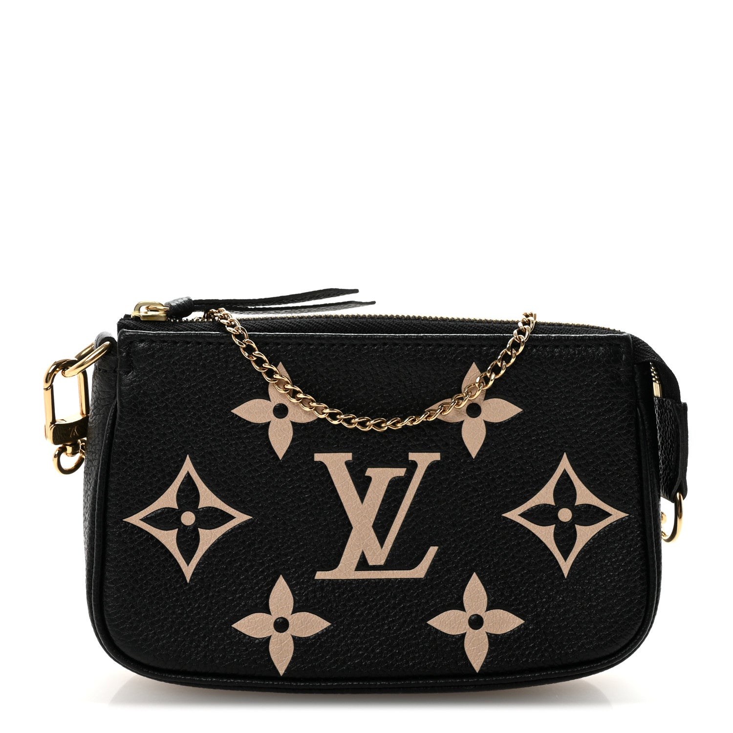 Louis Vuitton Empreinte Monogram Giant Mini Pochette Accessories Black 1 of 7