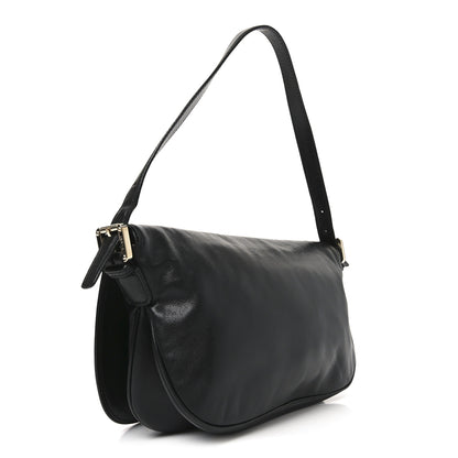 Gucci Calfskin Small Britt Shoulder Bag Black 3 of 10