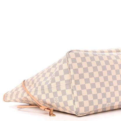 Louis Vuitton Damier Azur Neo Neverfull GM Rose Ballerine 9 of 14