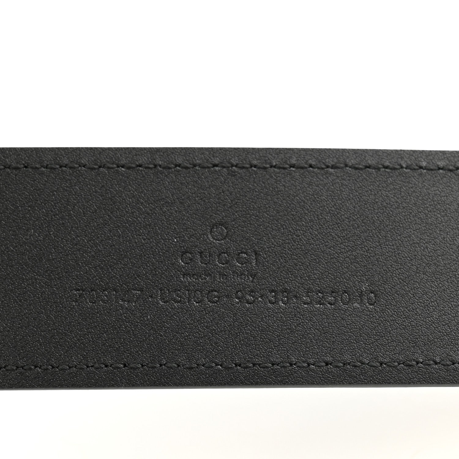 Gucci Ciny Lux Calfskin Blondie 40mm Belt 95 38 Black 3 of 7
