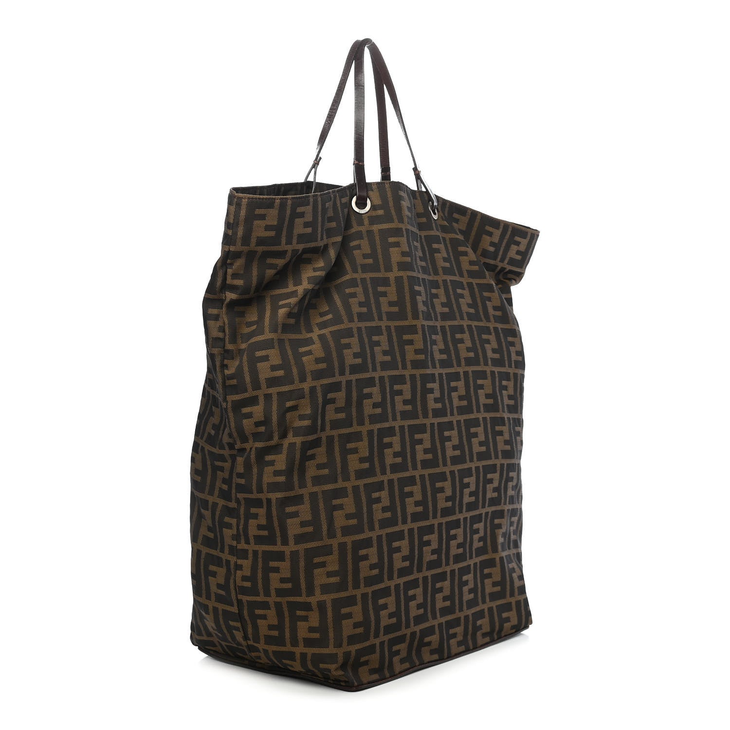 Fendi Zucca Shopping Tote Tobacco 2 of 8
