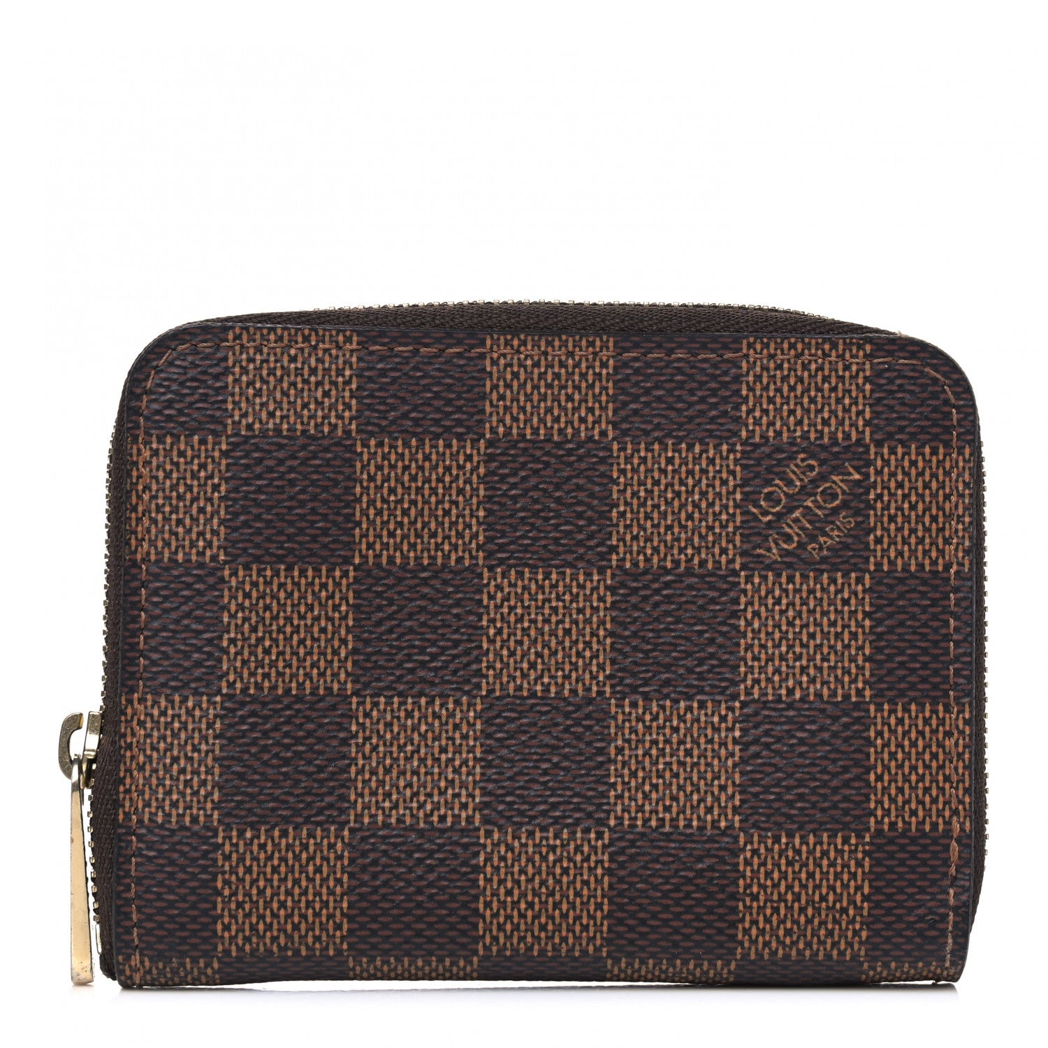 Louis Vuitton Damier Ebene Zippy Coin Purse 1 of 5